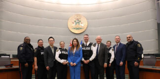 The Markham City Hall hosts the first York Regional Police Community Safety and Investigation meeting of the year