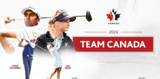 GOLF CANADA ANNOUNCES PROFESSIONAL ATHLETES NAMED TO 2024 TEAM CANADA