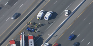 Two Injured in Three-Vehicle Collision on Highway 401 in Scarborough