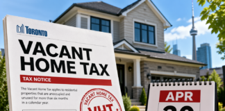 Vacant Home Tax Declaration Deadline Is April 30: Toronto Owner-Occupied Homes Must Also Be Declared
