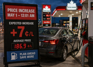 GTA Gas Prices May Rise by 7 Cents Early on May 1: Commuters and Delivery Drivers Should Plan Tonight’s Refuelling in Advance