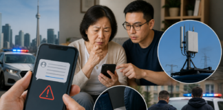 Toronto Police Break Up Canada’s First “SMS Blaster” Scam Case: Chinese Residents Should Not Click Links in Bank or Ticket Text Messages