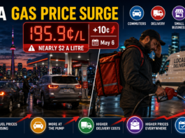 GTA Gas Prices Near CAD $2 a Litre: Commuters and Delivery Drivers May Need to Recalculate Weekly Driving Costs