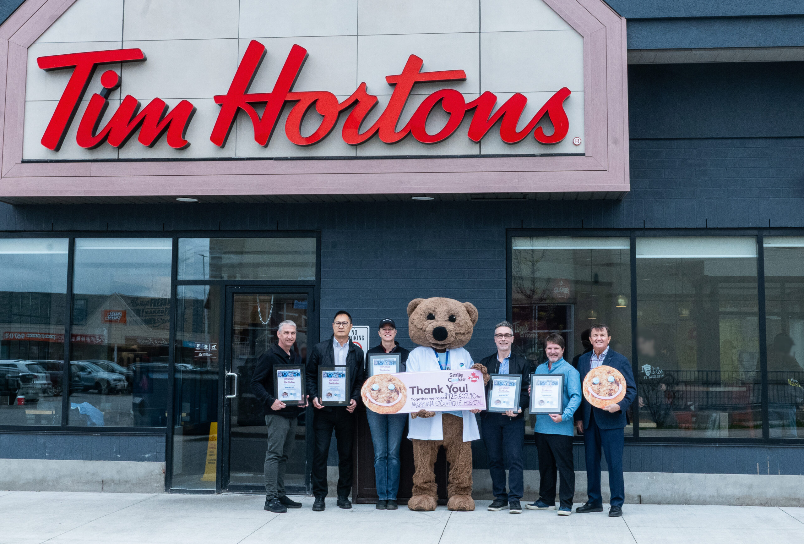 Tim Hortons Smile Cookie Campaign Raises $125,607 to Support Markham Stouffville Hospital Equipment and Service Needs 