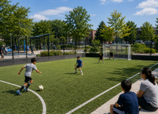 Toronto to Open World Cup Community Soccer Pitch; Scarborough Low-Income Families Should Watch Free Sports Space and Long-Term Maintenance