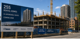 Construction Begins on 255 Rental Homes in Toronto’s West End; 51 Affordable Units Expected by End of 2028