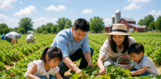 Strawberry Picking Season Opens Near Toronto