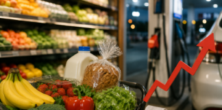 Canada’s Inflation Rises to 3.2% as Gas and Produce Prices Climb
