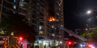 Four Hospitalized After Downtown Toronto High-Rise Fire