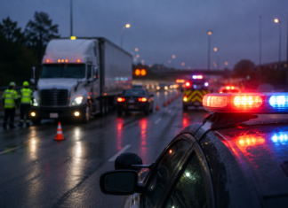 Man Dies After Being Struck by Transport Truck on Highway 404 Near Finch