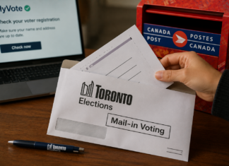 Toronto Mail-in Voting Applications Now Open, Deadline Set for September 24