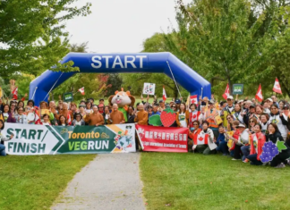 Toronto VegRun Charity Event Draws Nearly 200 Participants to Raise Funds for Children’s Therapy Services