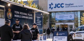 York Regional Police Increase Holiday Patrols, Set Up Mobile Command Posts in Vaughan and Thornhill