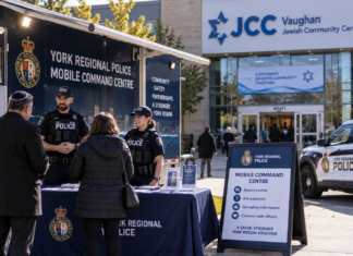 York Regional Police Increase Holiday Patrols, Set Up Mobile Command Posts in Vaughan and Thornhill