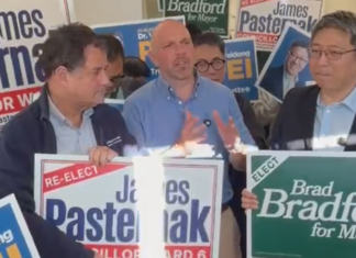 Trustee Weidong Pei Endorses Brad Bradford as Cross-Party Political Support Grows in Mayoral Race